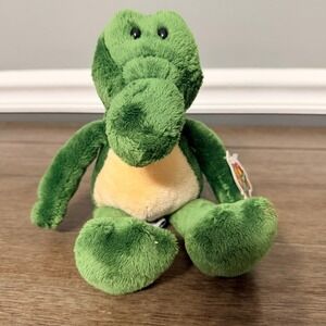 Chelsea Teddy Bear Co Alligator Crocodile Soft Plush Stuffed Animal 10" NEW